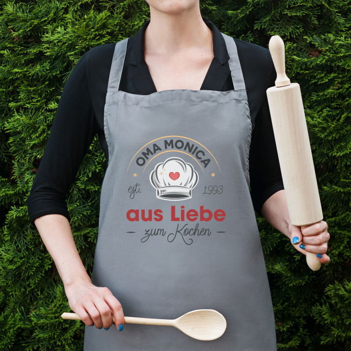 Aus Liebe zum Kochen - Kochschürze